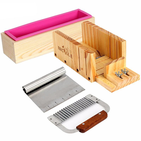 Adjustable Wooden Soap Cutter Kit